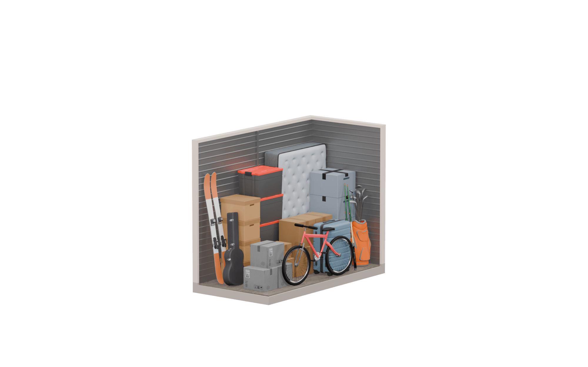 5' x 10' storage unit render